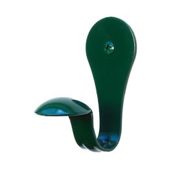 FENIX SmartHook 3.5 in. L Powder Coated Green Steel Contemporary Hook 15 lb. cap. 1 pk