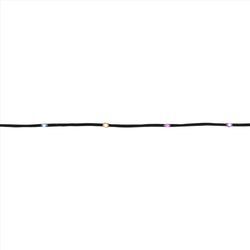 Celebrations Platinum LED RGB 100 ct String Christmas Lights 17 ft.