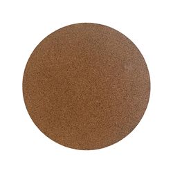 Crescent Too 6 in. D Cork Planter Mat Natural