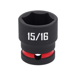 CRAFTSMAN 15/16 in. X 1/2 in. drive SAE 6 Point Shallow Impact Socket 1 pc
