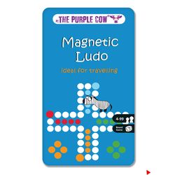 The Purple Cow Ludo Magnetic Travel Game