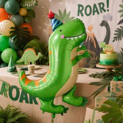 Anagram Balloons Dinomite T-Rex Foil Balloon 1 pk