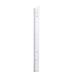 Knape & Vogt White Steel Heavy Duty Shelf Bracket 23 Ga. 48 in. L 250 lb