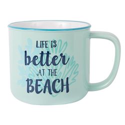 Pavilion We People 17 oz Light Blue BPA Free Beach Mug