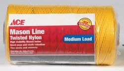 Ace 18 in. D X 1050 ft. L Gold Twisted Nylon Mason Line