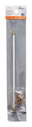 Kenney White Traditional/Transitional Sash Rod 11 in. L X 19 in. L