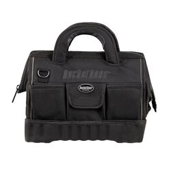 Bucket Boss 14 in. W X 11 in. H Polyester All-Purpose Tool Bag 12 pocket Black