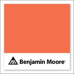 Benjamin Moore Jeweled Peach 2013-30
