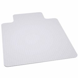 Flash Furniture 36 in. W X 48 in. L Clear Vinyl Chair Mat