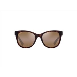 Maui Jim Kiopaa Sunglasses Women's Matte Dark Havana Frame HCL Bronze Lens Polarized