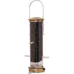 Aspects Aspects Wild Bird and Finch 0.75 qt Polycarbonate Thistle Tube Hanging Bird Feeder 6 ports
