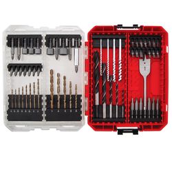 CRAFTSMAN Assorted Drill and Driver Bit Set Steel 60 pc