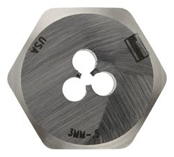 Irwin Hanson Metric 3 - 0.50 mm Hexagon Die