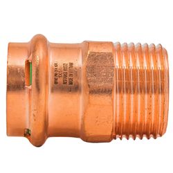QuickFitting 1 in. Press in. MNPT in. Copper Adapter