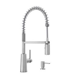 Moen Nori One Handle Stainless Steel Pull-Down Kitchen Faucet