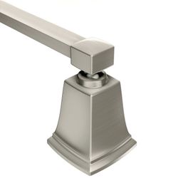 Moen Boardwalk Brushed Nickel Towel Bar 18 in. L Metal