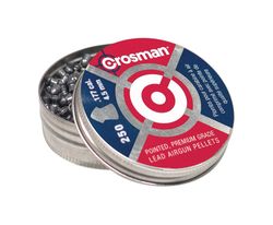 Crosman Airgun Pointed Pellets 0.177 Caliber 7.4 grain 250 pk