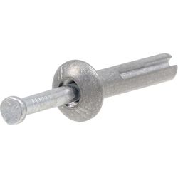 HILLMAN 1/4 in. D X 1-1/4 in. L Steel Mushroom Head Hammer Drive Anchor 1 pk