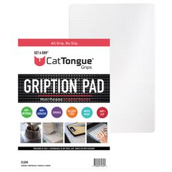 CatTongue Grips Clear Anti-Slip Tape 8 in. W X 12 in. L 1 pk