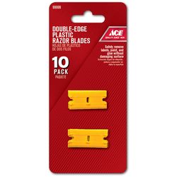 Ace Plastic Double-Edge Razor Blade 10