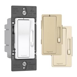 Legrand Radiant Multicolored Slide Dimmer Switch 1 pk