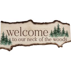 P Graham Dunn 14 in. H X 32 in. L Multicolored Wood Barky Sign