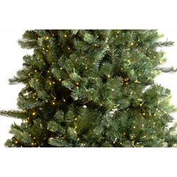 Celebrations 7-1/2 ft. Full LED 2400 ct Deluxe Royal Pine Christmas Tree