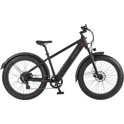 Retrospec Koa Rev 3 Unisex Fat Tire Bicycle Matte Black