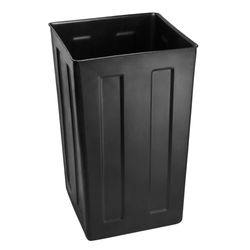 Alpine Industries 40 gal Black Plastic Trash Can