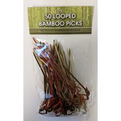 Jacent Brown Bamboo Appetizer Pick