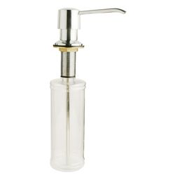 Plumb Pak Chrome Silver Plastic Lotion/Soap Dispenser