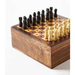 Matr Boomie Travel Chess Game Natural