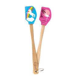 Tovolo Spatulart Silicone/Wood Spatula