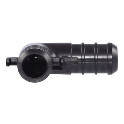 SharkBite 1/2 in. Barb X 1/2 in. D Barb Plastic 90 Degree Elbow