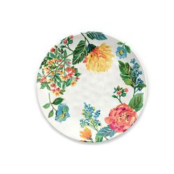 TarHong Multicolored Melamine Garden Floral Dinner Plate 1 pc
