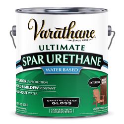Varathane Diamond Gloss Clear Water-Based Spar Urethane 1 gal