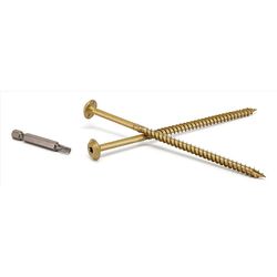 Power Pro 5/16 in. X 6 in. L Star Carbon Steel Lag Screw 75 pk