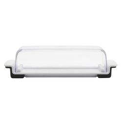 OXO Good Grips Black/White Plastic Butter Dish 4 oz