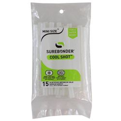 Surebonder 0.27 in. D X 4 in. L Cool Shot Mini Glue Sticks Clear 15 pk