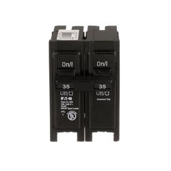 Eaton 35 amps Plug In 2-Pole Circuit Breaker