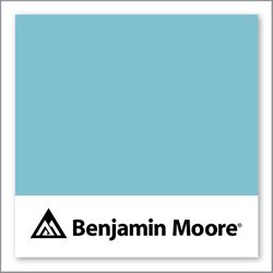 Benjamin Moore Seaside Blue 2054-50