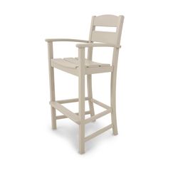 Ivy Terrace Classics Sand HDPE Frame High Dining Armchair