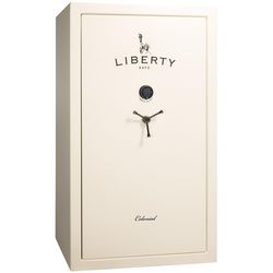 Liberty Safe Colonial 50 Gun White Gun Safe