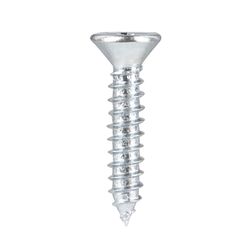 HILLMAN No. 10 Ga. X 1 in. L Phillips Flat Head Sheet Metal Screws 100 pk