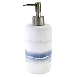 Avanti Linens Murano Silver Plastic Lotion/Soap Dispenser