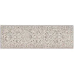 Gel Pro NeverMove 24 in. W X 76 in. L Beige Jordan Oatmeal Polyester Runner Rug