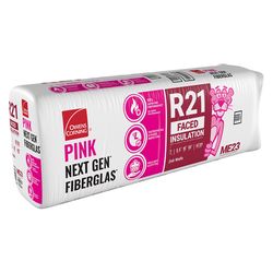 Owens Corning 15 in. W X 93 in. L X 5.5 in. 21 Kraft Faced Fiberglass Insulation Batt 67.81 sq ft
