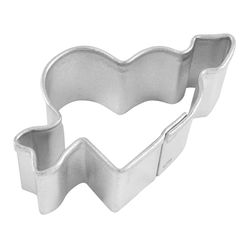 R&M International Corp 1 in. W X 2 in. L Mini Heart and Arrow Cookie Cutter Silver 1 pc