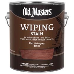 Old Masters Semi-Transparent Red Mahogany Oil-Based Wiping Stain 1 gal