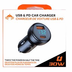 MonkeyZ 2 Port USB A/C Car Charger